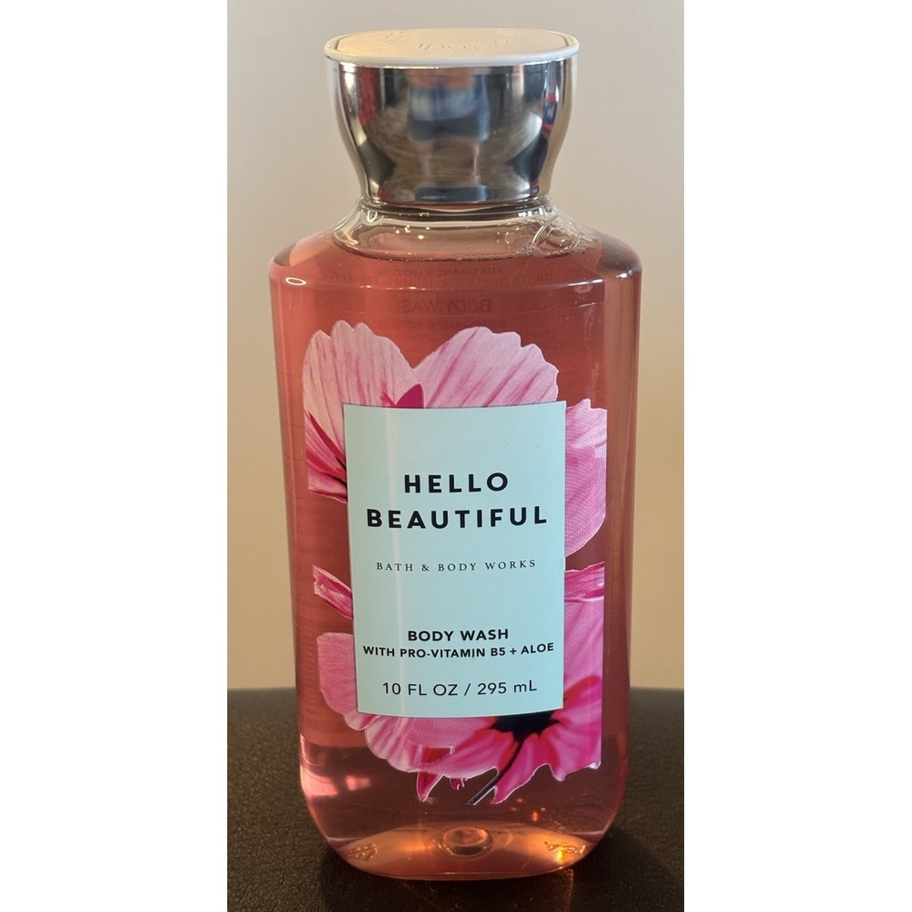 Hello Beautiful Shower Gel Body Wash Bath & Body Works 10 oz NEW